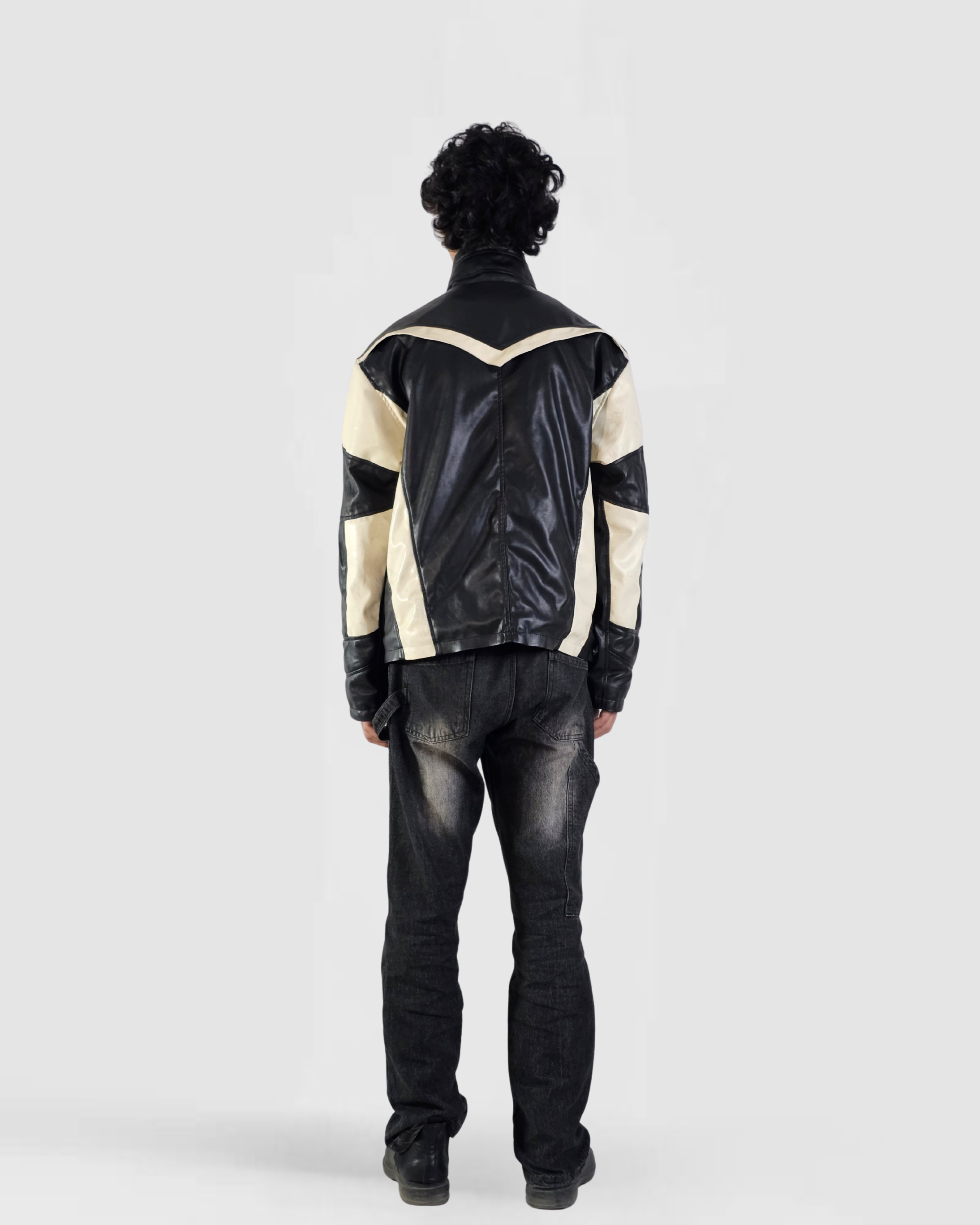 Thunderbolt Racer FAUX Leather Jacket