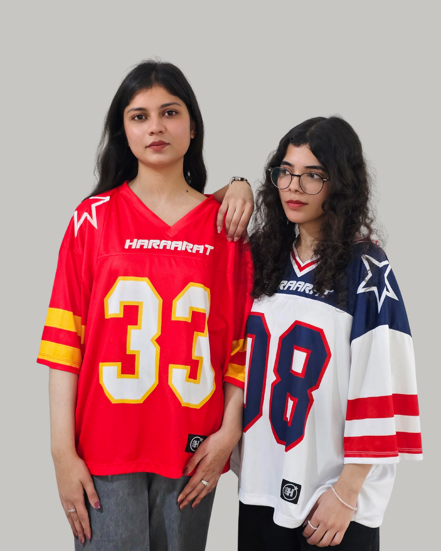 08 UNISEX BLUE & WHITE JERSEY