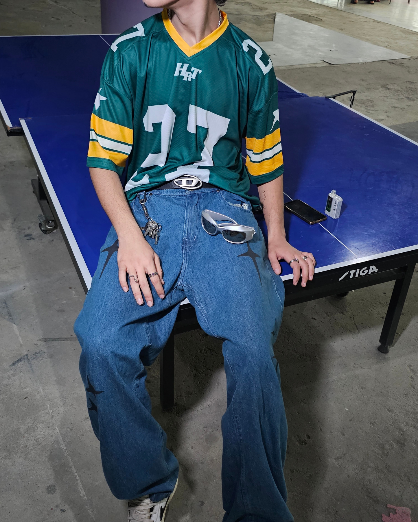 27 UNISEX GREEN JERSEY