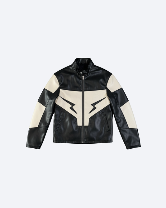 Thunderbolt Racer FAUX Leather Jacket