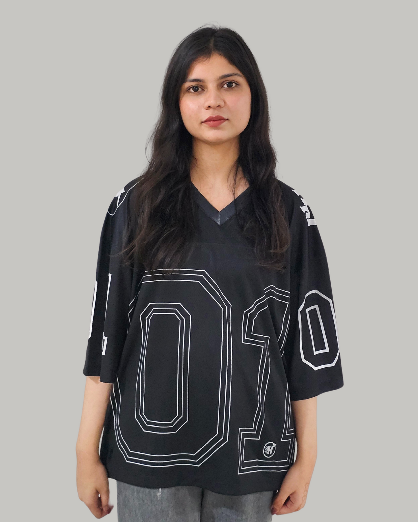 01 BLACK UNISEX JERSEY