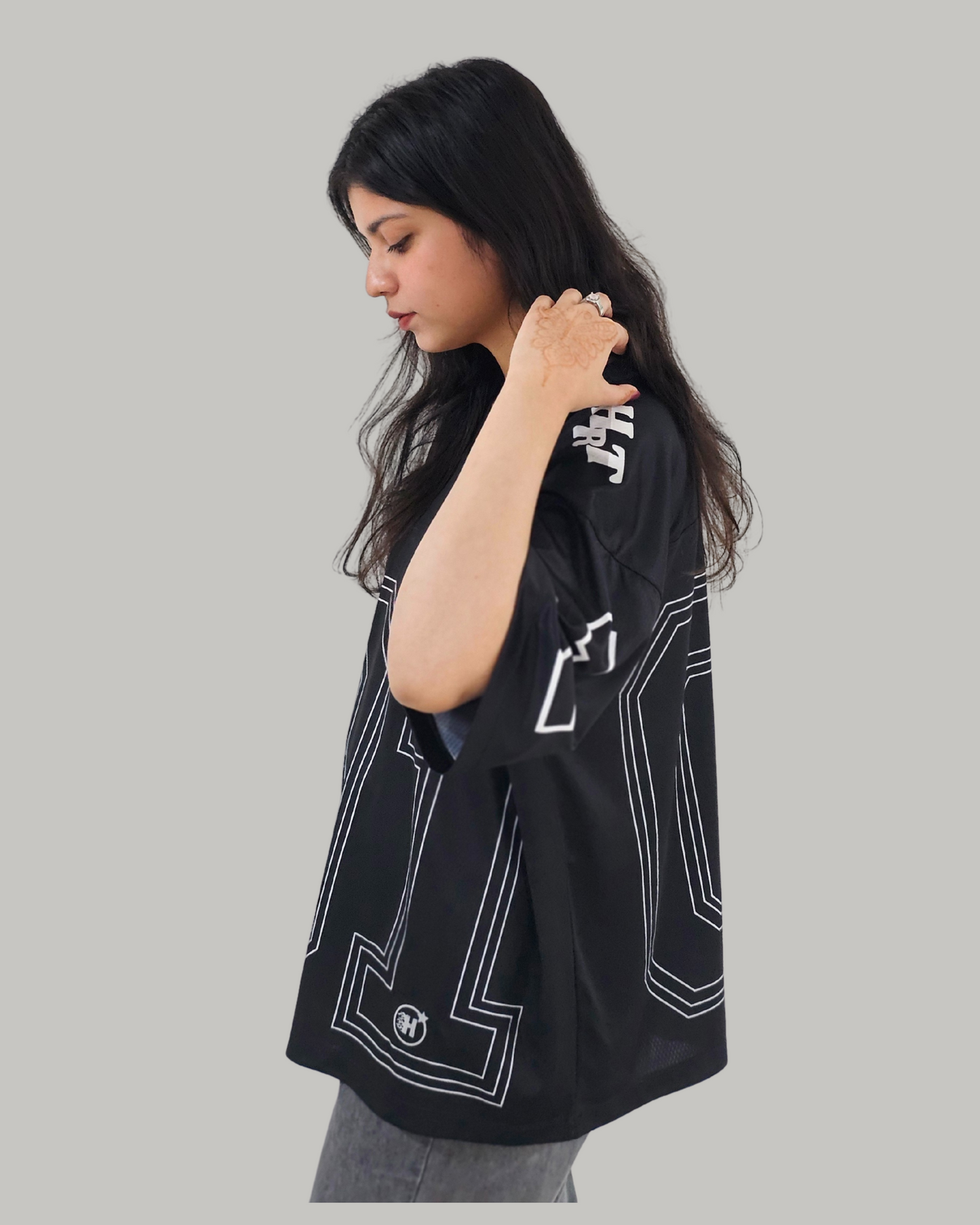 01 BLACK UNISEX JERSEY