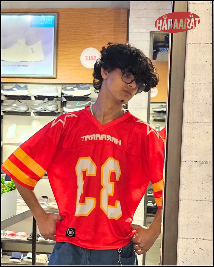 33 RED UNISEX JERSEY