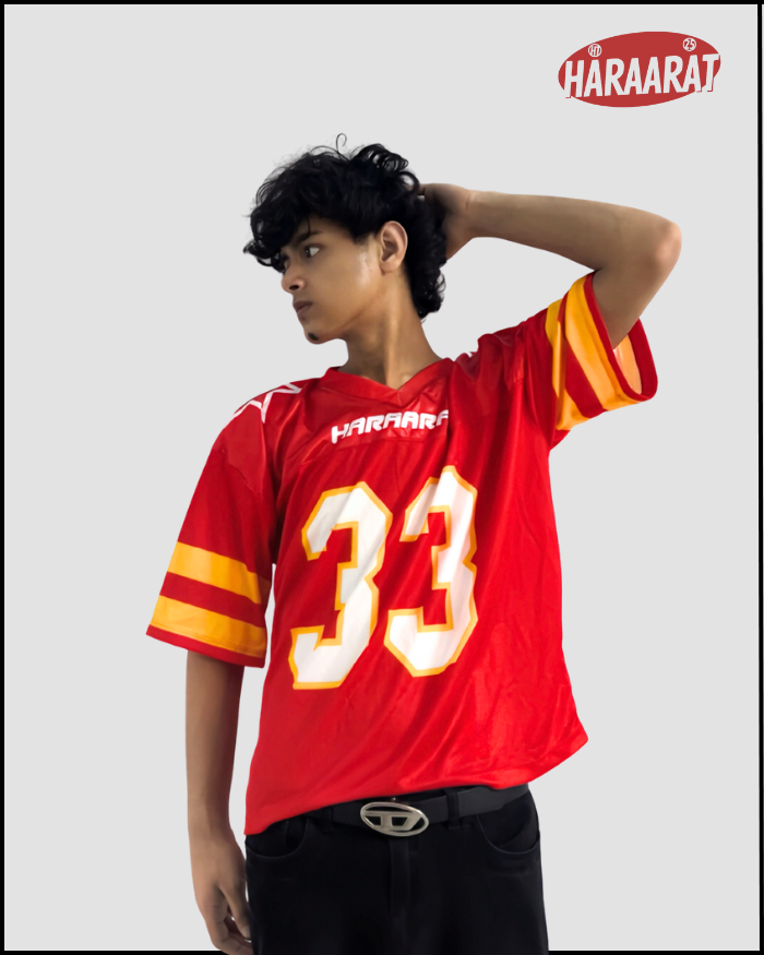 33 RED UNISEX JERSEY